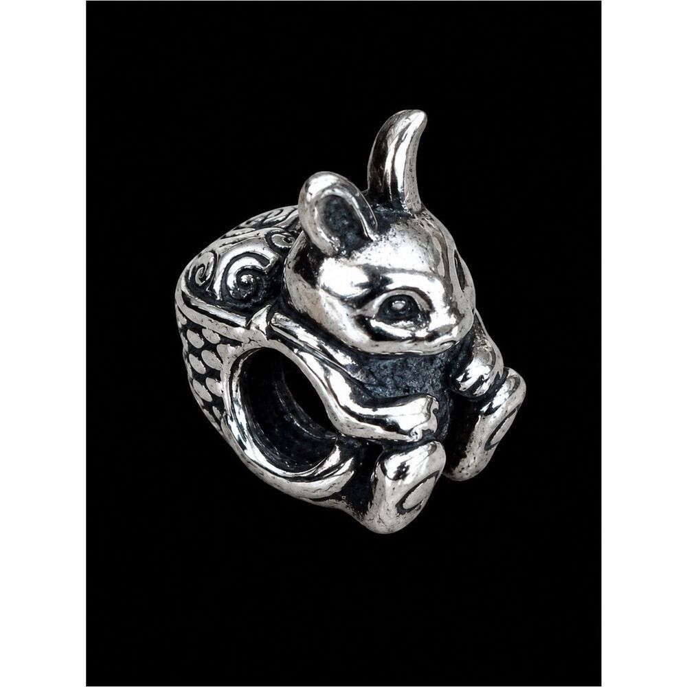 Authentic Retired Pandora ALE 925 Sterling Silver Easter Bunny Charm 🐰🌸